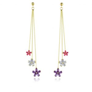 crystal earrings wholesales from China jewelry manufacturer