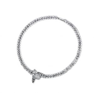 Micro-paved Zirconia Cicada Choker Necklace fashion wholesale jewelry