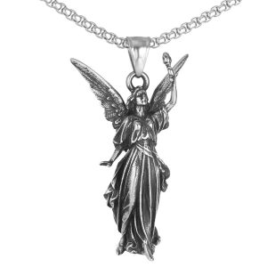 Stainless Steel Statue of Liberty Pendant Necklace