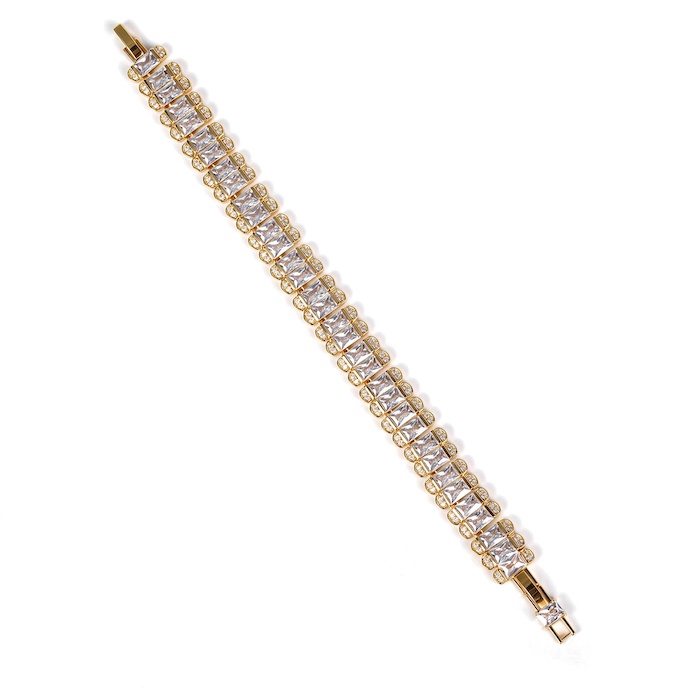 Women's Jewelry 25g Rectangular Stones Bracelet