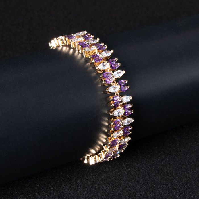 Women's Jewelry 23.4g Eye-shaped Stones Bracelet - Image 3