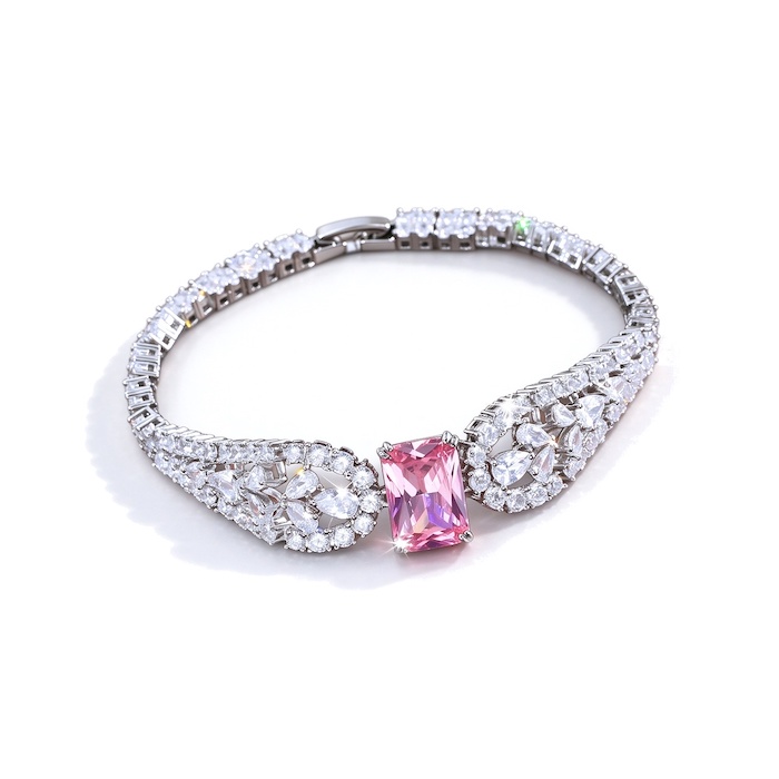 Women's Jewelry Brass Diamond Teardrops Bracelet